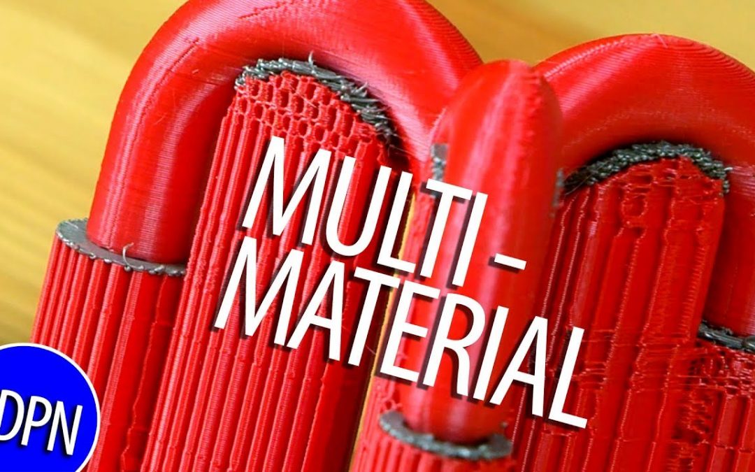 Multi Material 3D Printing with the Mosaic Palette 2S Pro!