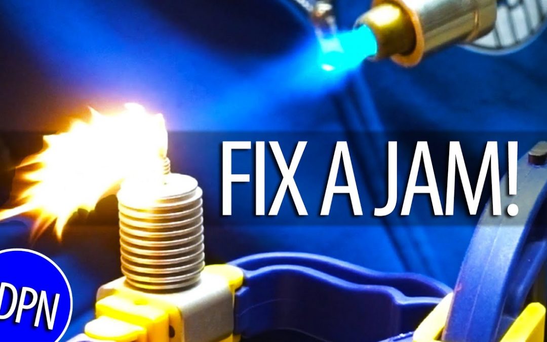 3D Printing with CFPEEK: How To Clear a Jam with Fire