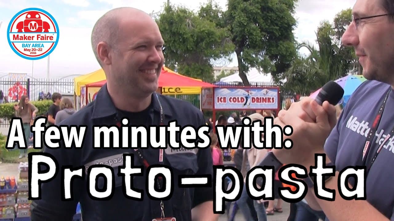 3D Printing: Proto Pasta at Maker Faire 2016