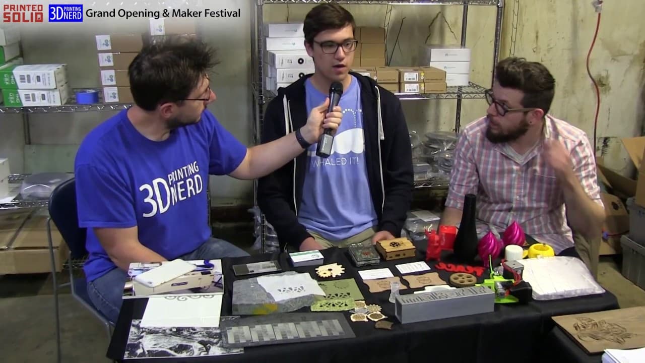 Interview with Make 717 at the Printed Solid Grand Opening in Newark, Delaware