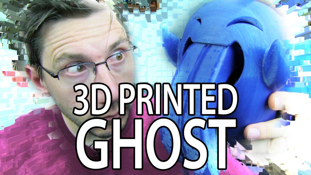 3D Printing the 3DKitBash Mega Ghost with HUGE Moveable Tongue! – 3D ...
